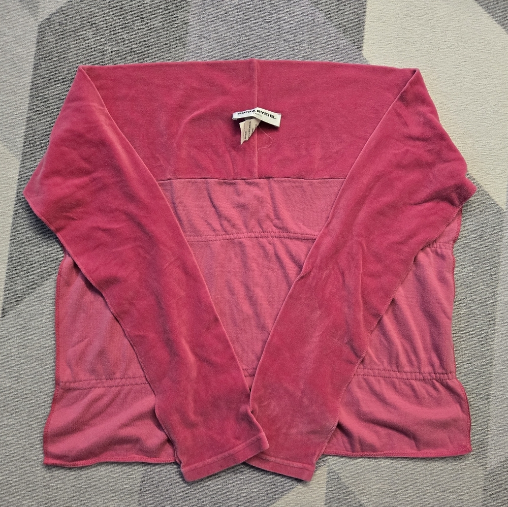 Sonia Rykiel pink wrap